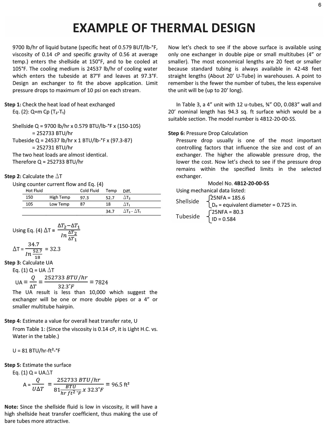 Thermal Examples